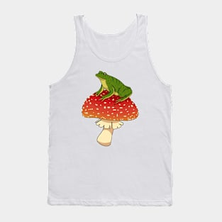 Frog on a shroom Tank Top